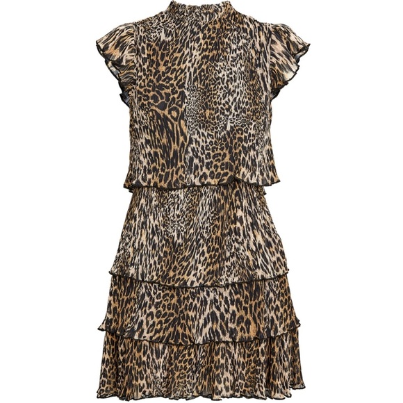 All Saints Antheia Kiku Mini Dress - Picture 1 of 9